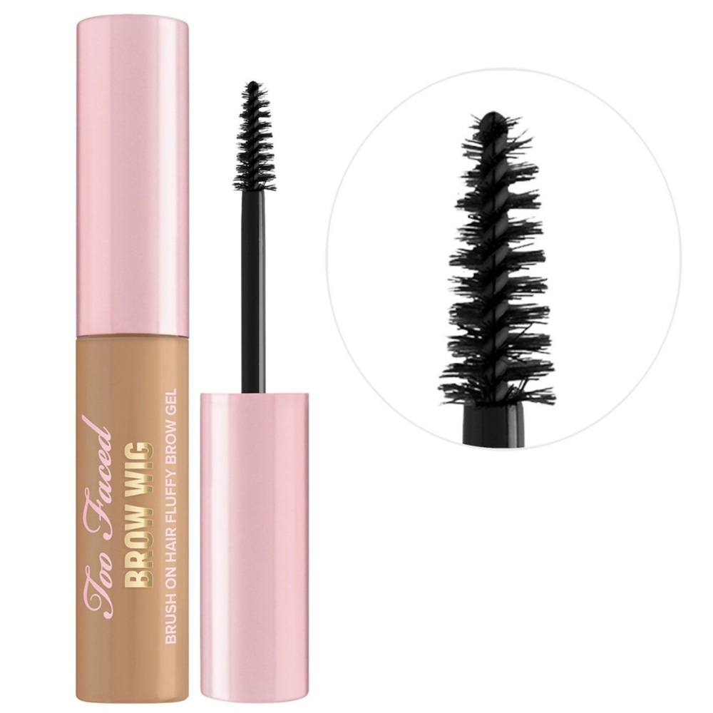 ๐ Too Faced Brow Wig Brush on Eyebrow Gel in Shade Natural Blonde New In Box - Picture 2 of 9